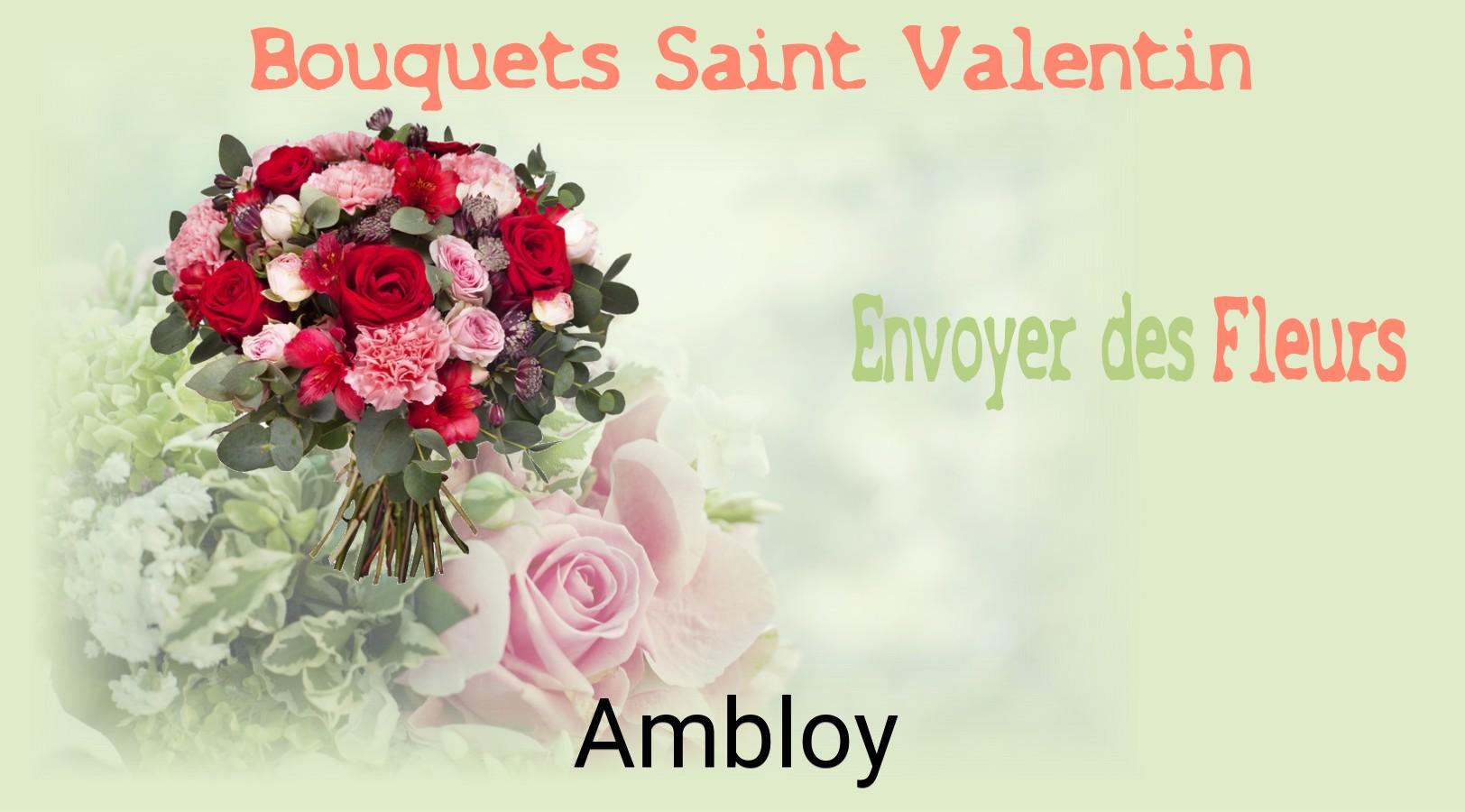 Roses de Saint-Valentin livrées à Ambloy